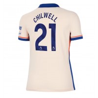 Echipament fotbal Chelsea Ben Chilwell #21 Tricou Deplasare 2024-25 pentru femei maneca scurta